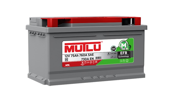 MUTLU 75Ah EFB